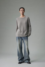 Cargar imagen en el visor de la galería, Sibem Merino Wool Cashmere Round Neck Sweater

