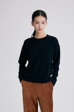 将图片加载到图库查看器，Isabel Premier Cashmere Merino Wool Round Neck Sweater
