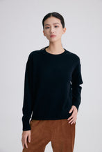 将图片加载到图库查看器，Isabel Premier Cashmere Merino Wool Round Neck Sweater
