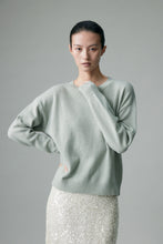 将图片加载到图库查看器，Isabel Premier Cashmere Merino Wool Round Neck Sweater
