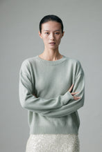 将图片加载到图库查看器，Isabel Premier Cashmere Merino Wool Round Neck Sweater
