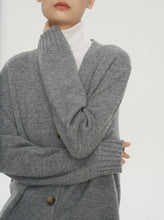 Load image into Gallery viewer, Sander Wool Oversized Cardigan
