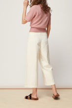 将图片加载到图库查看器，Pringle Sculpted Cashmere Short-Sleeve Knit Top
