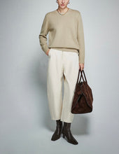 将图片加载到图库查看器，Madeline Wool and Cashmere Round Neck Sweater
