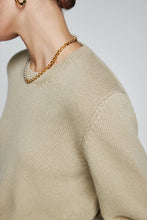 将图片加载到图库查看器，Madeline Wool and Cashmere Round Neck Sweater
