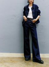Load image into Gallery viewer, JEAN High-Waisted Wide-Leg Denim Pants

