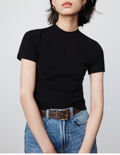 Load image into Gallery viewer, Jade Tee Small High Round Neck

