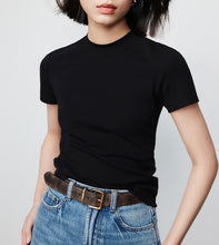 Load image into Gallery viewer, Jade Tee Small High Round Neck
