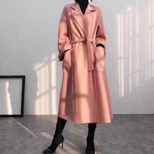 Load image into Gallery viewer, French Minimal Cashmere Wool Coat
