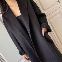 Load image into Gallery viewer, French Minimal Cashmere Wool Coat
