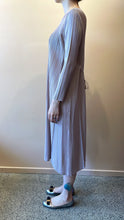 Load image into Gallery viewer, Goffer Belt Long Dress
