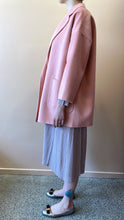 Load image into Gallery viewer, AIMAI Bathrobe Cropped Cashmere Wool Coat
