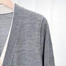 Charger l&#39;image dans la galerie, Memaire Double Layered Knitted Extra Fine Merino Cardigan
