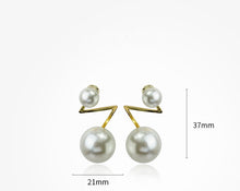 将图片加载到图库查看器，Baroque pearls earring
