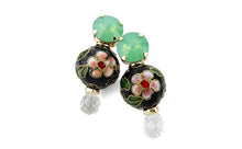 Load image into Gallery viewer, Sagarmatha Cloisonné Earrings
