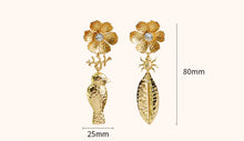 将图片加载到图库查看器，Mignonne Gold Earrings
