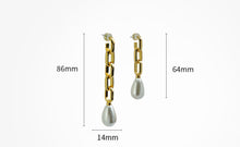 Load image into Gallery viewer, Ivy Pearl Earrings
