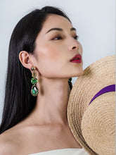 将图片加载到图库查看器，AIMAI Baroque Gemstone Earrings
