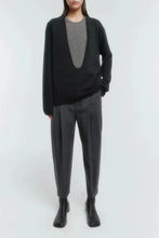 将图片加载到图库查看器，Mesa Classic Premier Cashmere U-Neck Sweater
