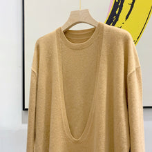 将图片加载到图库查看器，Mesa Classic Premier Cashmere U-Neck Sweater
