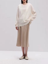 Load image into Gallery viewer, AIMAI Classic Cashmere V-neck Sweater Set
