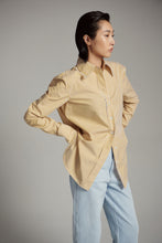 Load image into Gallery viewer, Helen Striped Cotton-Poplin Shirt
