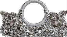 Load image into Gallery viewer, Antoinette Exquisite Silver Handbag
