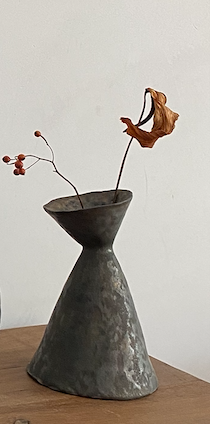 Molly Hourglass Concept Ceramic Vase